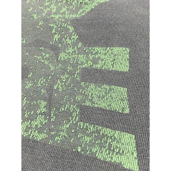 Cold Culture Hoodie Men’s Size XL Gray Green Stars Pullover Sweatshirt - Picture 10 of 12